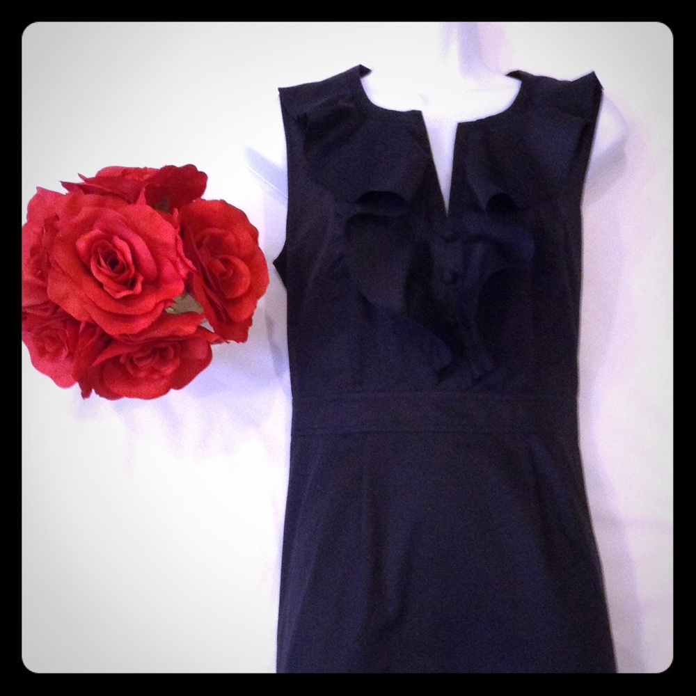 LOFT Black Sleeveless Dress